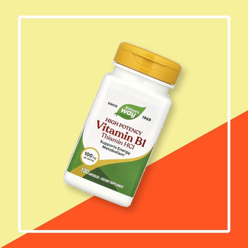 Nature's Way(ネイチャーズウェイ), ビタミンB1、100mg、100粒