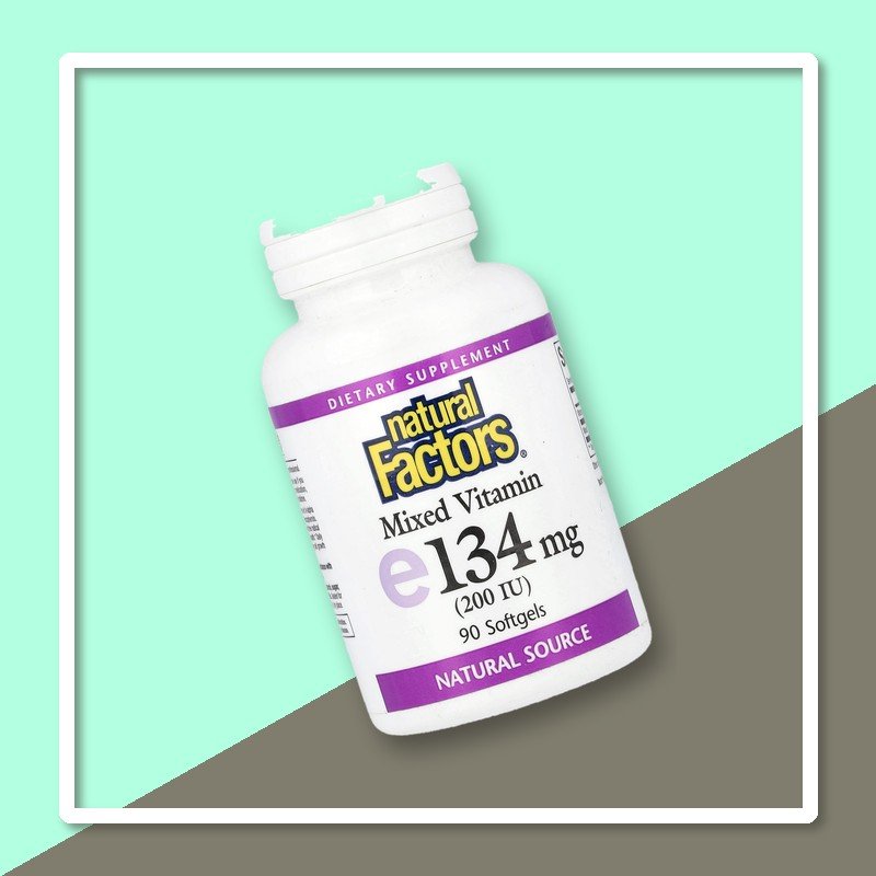 Natural Factors（ナチュラルファクターズ）, 混合ビタミンE、134mg（200 IU）、ソフトジェル90粒