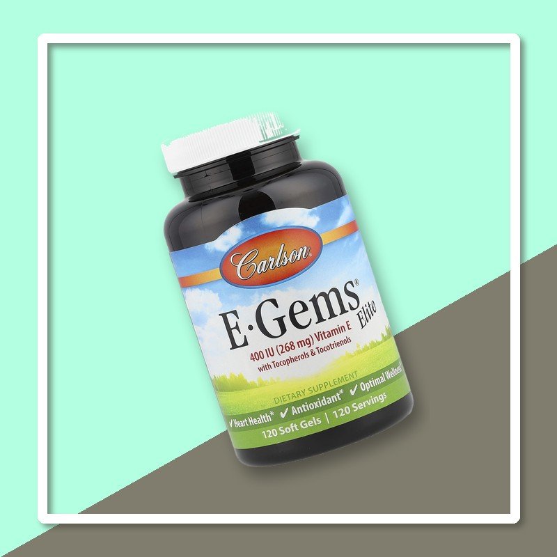 Carlson （カールソン）, E-Gems®（イージェムズ）エリート、トコフェロール＆トコトリエノール配合ビタミンE、ソフトジェル120粒